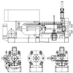 6.6MN單動(dòng)正向擠壓機(jī)-圖紙