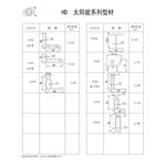 光伏太陽能組件邊框鋁合金型材